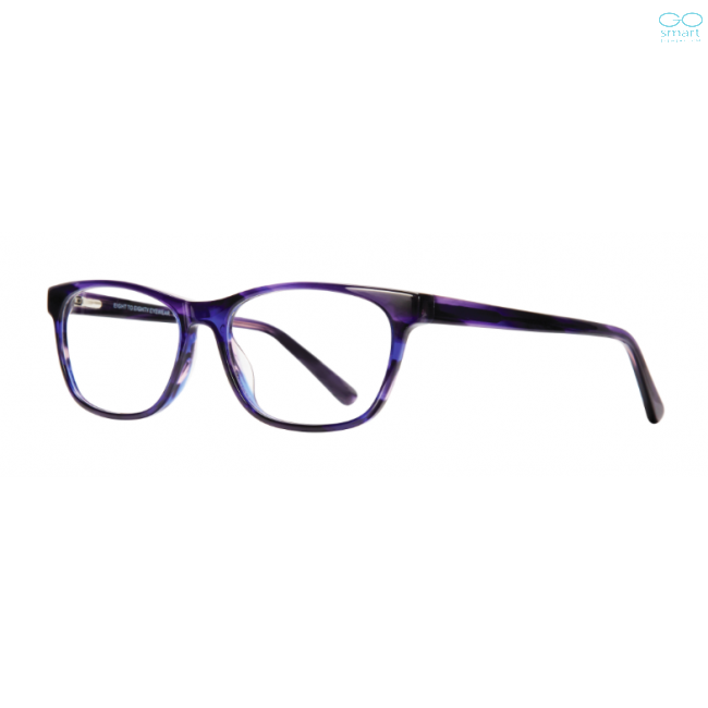 Eight To Eighty Eyewear MILLIE DEMI BLUE 52-17-145 Eyeglasses Frame Only eyeglasses eight to eighty eyewear millie demi blue 52-17  main image 4