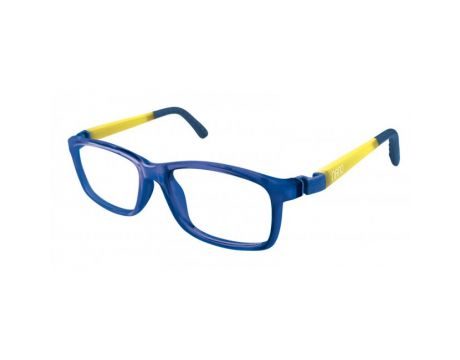 Crystal Navy / Glowing Yellow
